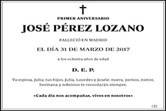 José Pérez Lozano